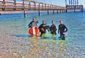 מדריכי SCUBA עושים קורס צלילה חופשית בצפון ובדרום.